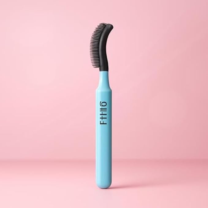 Eyelash Comb 6-Pack Blue - Mascara Comb for Clump Removal & Lash Separation, Reusable Lash Comb for False and Natural Lashes