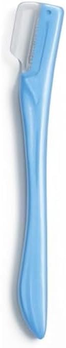 120 Pieces Eyebrow Razor Blue - Precision Facial Razors for Brow Shaping (Face Hair Removal – Dermaplaning – Portable Eyebrow Shaper & Trimmer)