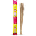96 Pieces Natural Grass Brooms for Indoor and Outdoor Sweeping (Hand Tied Lightweight Cleaning Broom)