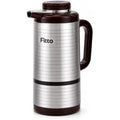 72 Pieces Stainless Steel Insulated Thermal Flasks with Handle and Pour Spout (Leak-Resistant Hot and Cold Beverage Jug for Home – Office and Travel – Silver and Dark Brown)