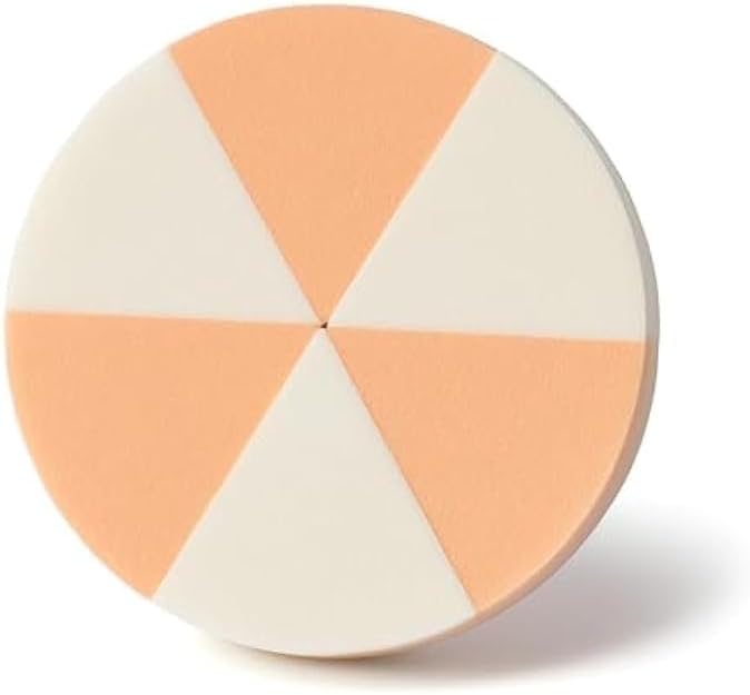 120 Pieces Facial Sponge Pack of 6 - Soft Reusable Face Cleansing Sponges for Gentle Exfoliation & Makeup Removal (Ideal for Sensitive Skin)
