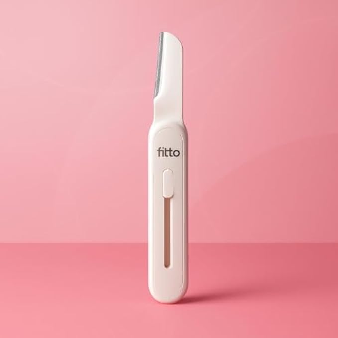 Eyebrow Razor White 15.5cm – Precision Facial Hair Remover Eyebrow Trimmer Dermaplaning Blade