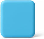 96 Pieces Square Printed Wall Mirror Blue - Decorative Square Mirrors for Living Room Bedroom Bathroom Vanity (Modern Framed Wall Mirror)
