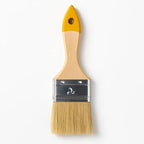 120 Pieces 2 Inch Paint Brush Wooden Handles (Flat Paintbrush for Trim & Edges – Interior & Exterior Painting – DIY House – Latex & Oil Paint)