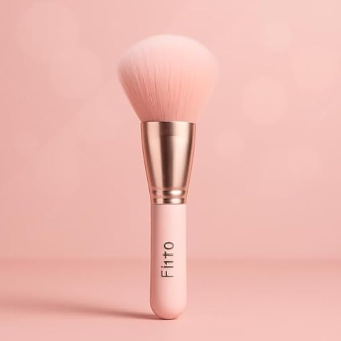 96 Pieces Pink Makeup Brush Soft Synthetic Face Brushes for Foundation Powder Blush Contour Cream Liquid Cosmetics