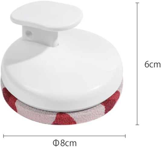 Handheld Scrubber Brush with Medium Sand Bath Cloth