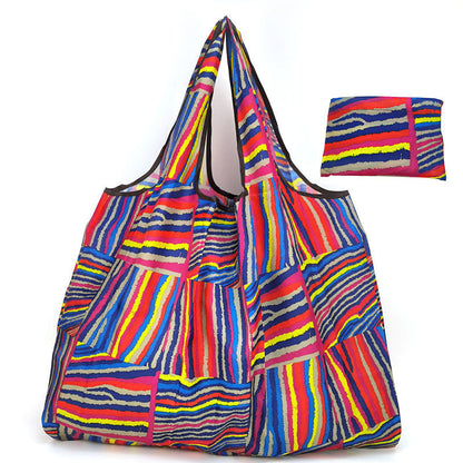 Eco-Friendly Reusable Shopping Bag with Teddy Bear Print