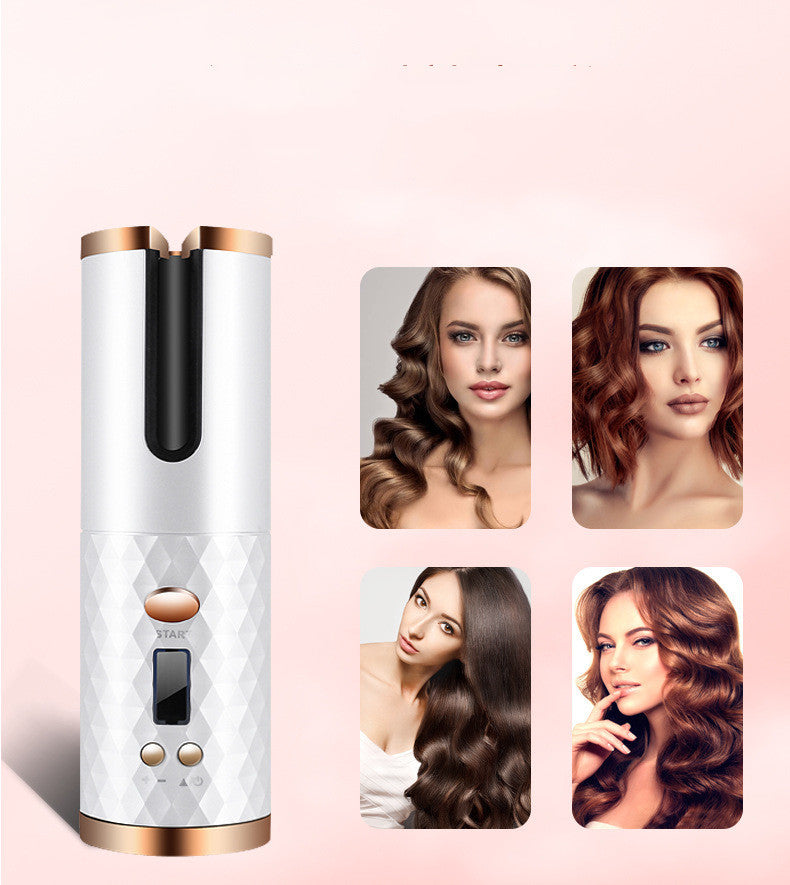 Portable Eco-Friendly Automatic Hair Curler for Effortless Styling