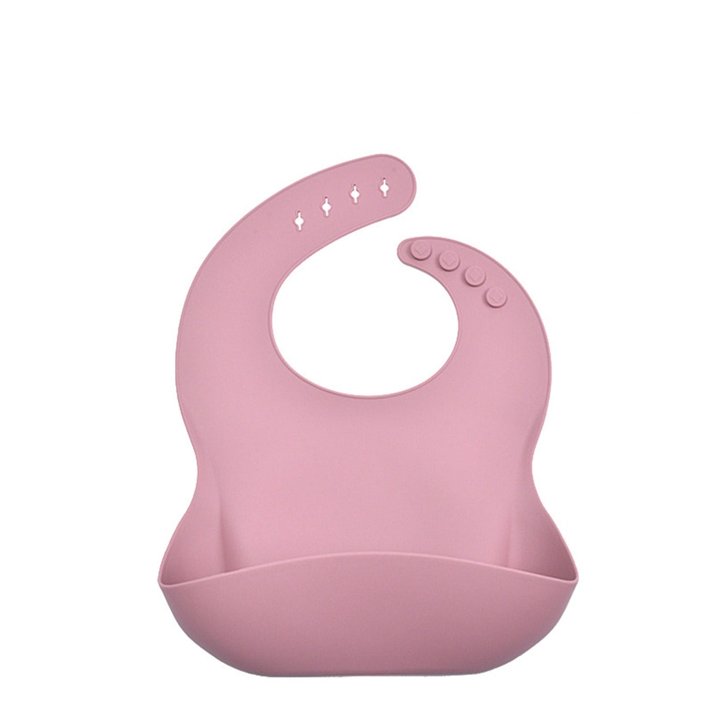 Eco-Friendly Silicone Bibs with Catch Pocket - BPA Free, Dishwasher Safe