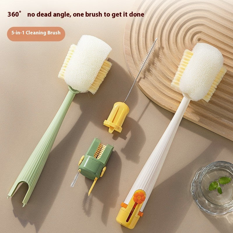 Multi-Functional Eco-Friendly Cleaning Brush Set for Home