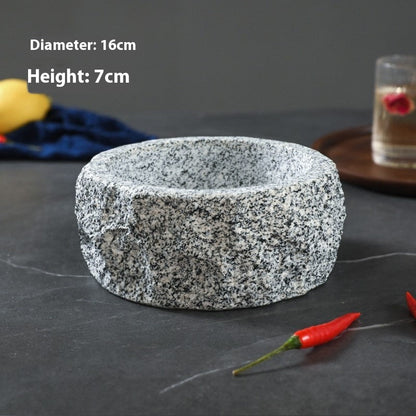 Eco-Friendly Natural Stone Bowl for Kitchen & Bathroom