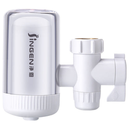 Transparent Water-Saving Faucet Filter with Long-Lasting Filtration
