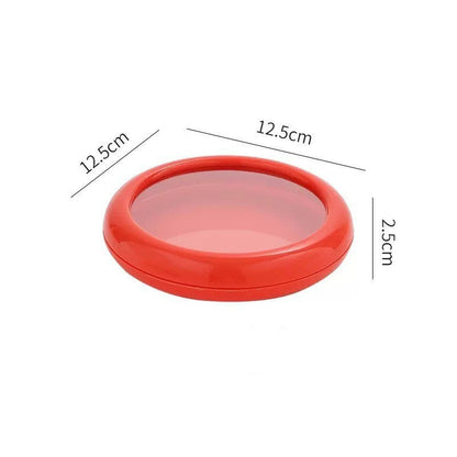 Eco-Friendly Silicone Food Savers - Reusable Circular Covers