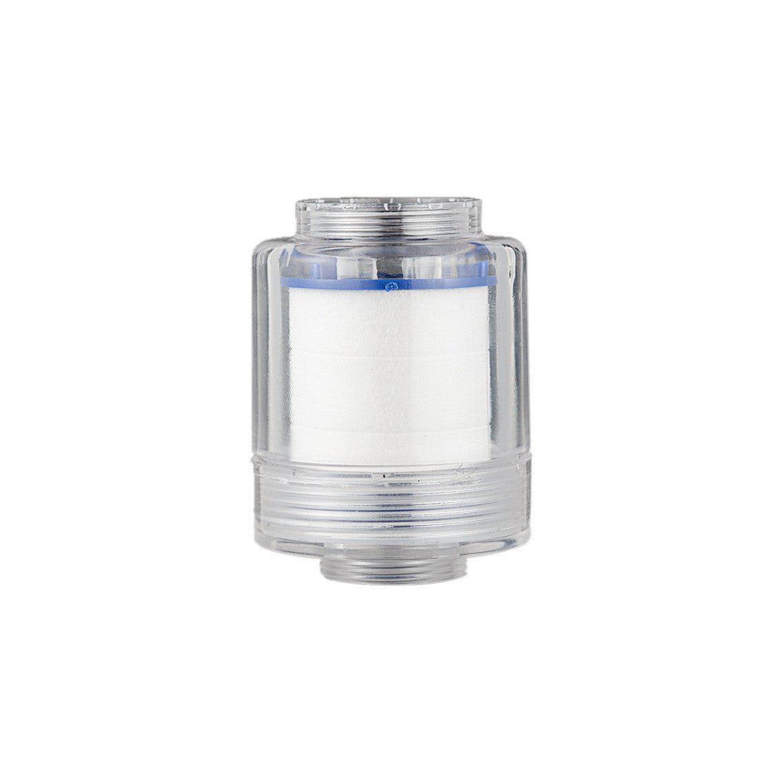 Transparent Water-Saving Showerhead Filter with Chlorine Reduction