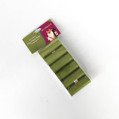 Eco-Friendly Biodegradable Dog Poop Bags - Green Pet Waste Solution