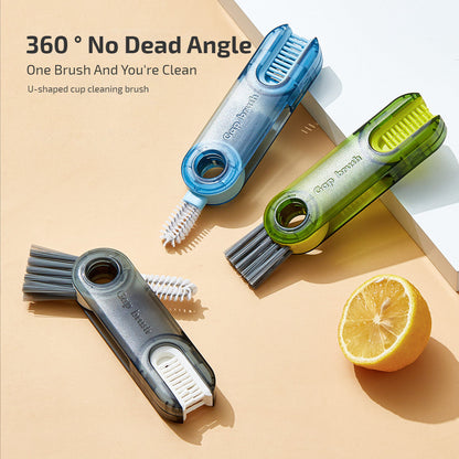 3 in 1 Eco-Friendly Cleaning Brush with Interchangeable Heads