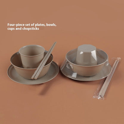 Eco-Friendly Bamboo Spoon and Bowl Set - Sustainable Dining Essentials