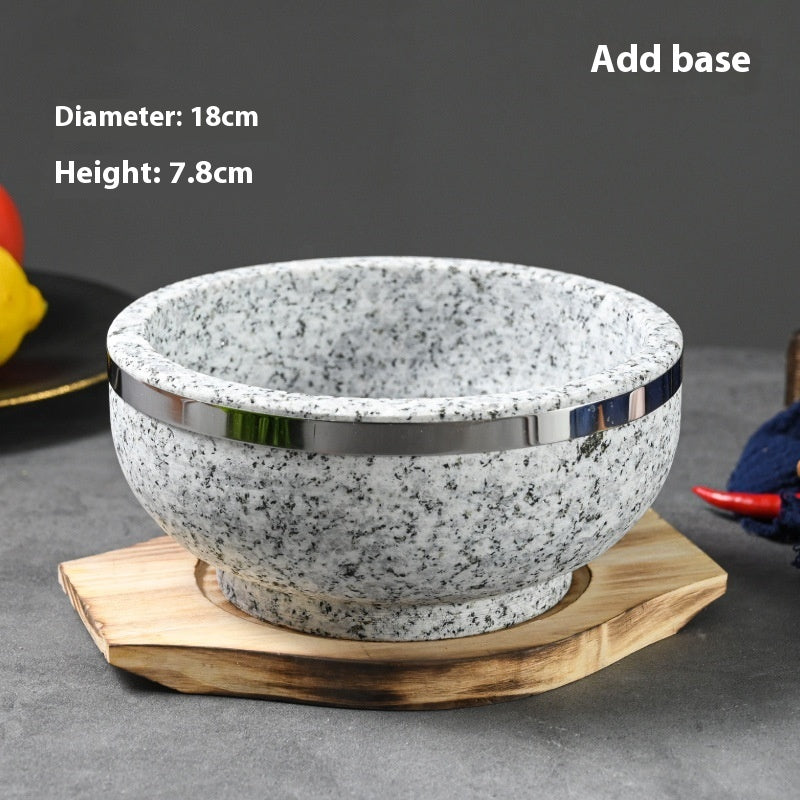 Eco-Friendly Natural Stone Bowl for Kitchen & Bathroom