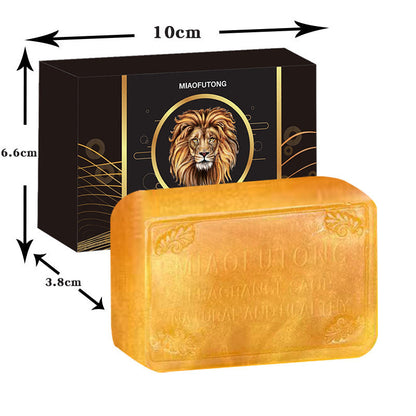 Gold Natural Soap Bar - Eco-Friendly, Biodegradable, Plastic-Free
