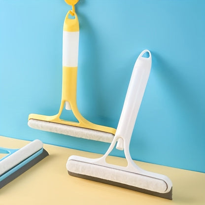 Eco-Friendly Spray Window Cleaner with Squeegee - Water-Saving & Refillable