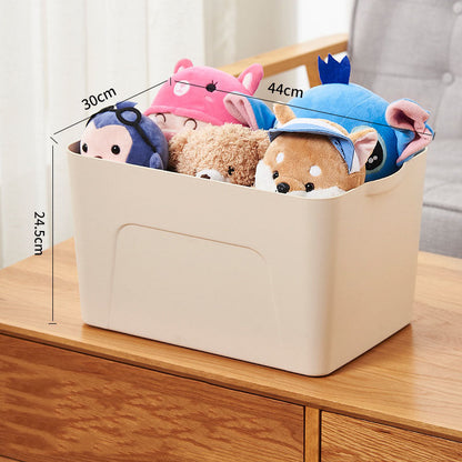 Stackable Rectangular Storage Bins - Space-Saving, Durable, Multi-Use