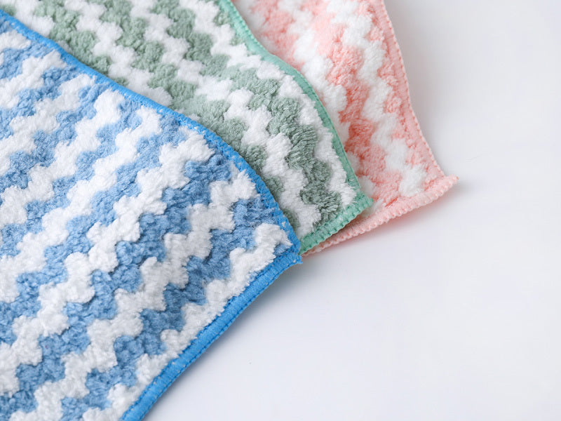 Eco-Friendly Reusable Cleaning Cloths - Sustainable, Multi-Color, Biodegradable