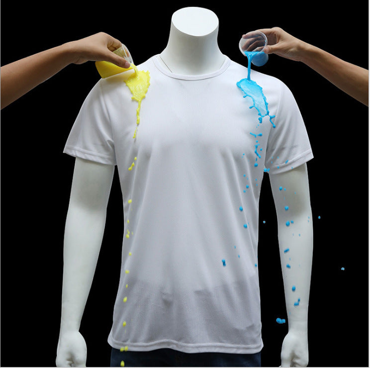 Quick-Dry Waterproof Couple T-Shirts - Stay Dry & Stylish