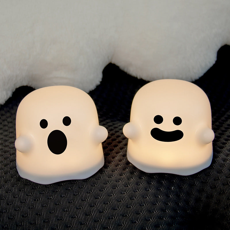 Ghostly Glow Portable Night Light - Energy-Efficient Decorative Lamp