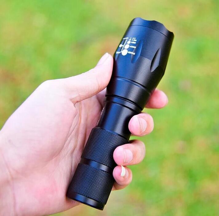 Eco-Friendly Rechargeable Aluminum Flashlight - Durable & Sustainable Lighting Solution
