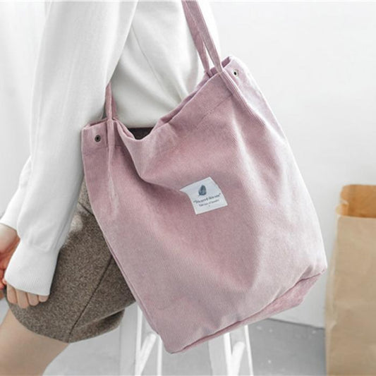 Eco-Friendly Light Pink Tote Bag