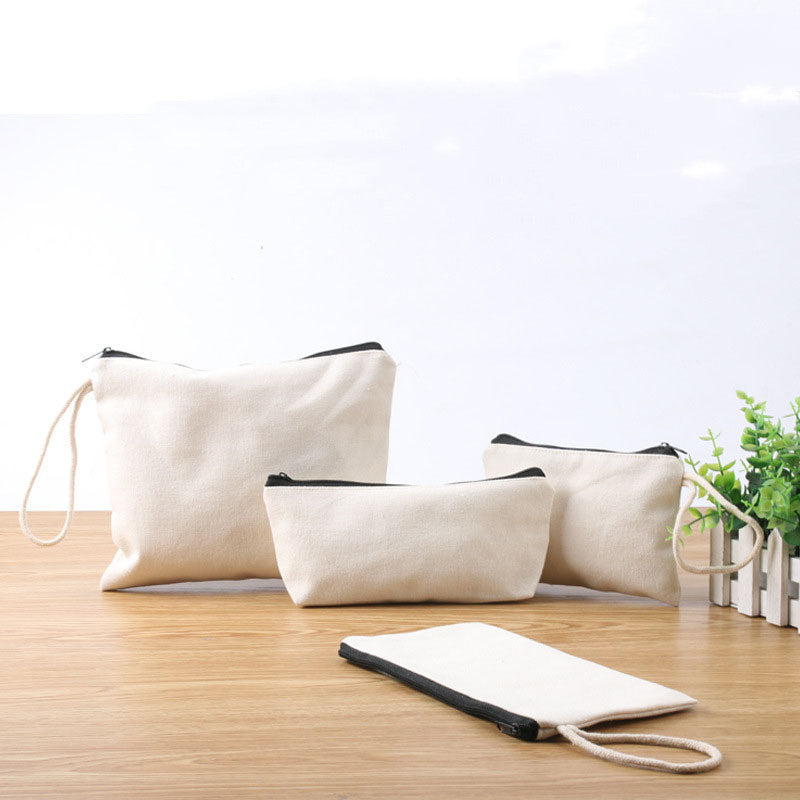 Eco-Friendly Reusable Drawstring Bags - Natural Cotton Storage Solution