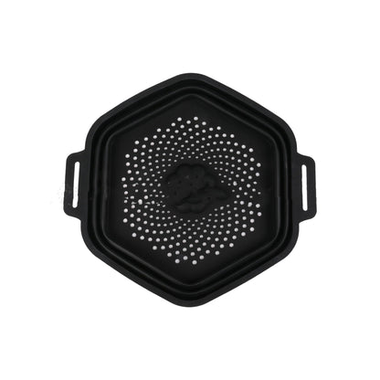 Eco-Friendly Collapsible Shower Head - Water-Saving Hexagonal Design