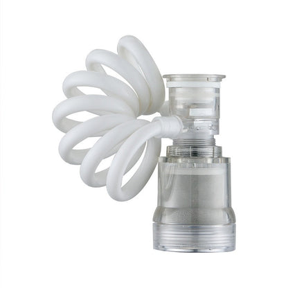 Water-Saving Telescopic Hose with Chrome Faucet Attachment