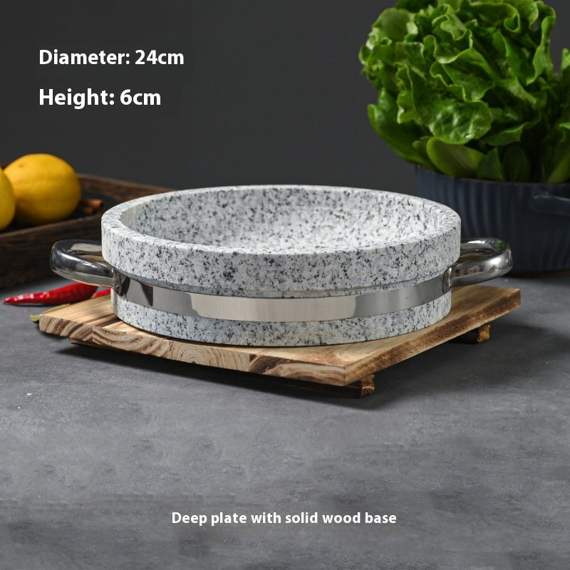 Eco-Friendly Natural Stone Bowl for Kitchen & Bathroom