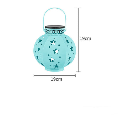 Solar-Powered Star Lantern for Eco-Friendly Outdoor Ambiance
