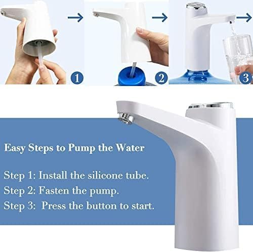 96 Pieces Water Dispensers (LED Indicator – 1500mAh USB Rechargeable – Silicone – Carafe/Bottle Compatible-Assorted)