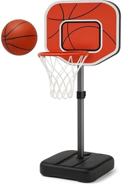 Adjustable Indoor Basketball Hoop for Kids - Fun and Engaging Basketball Game for Home Play