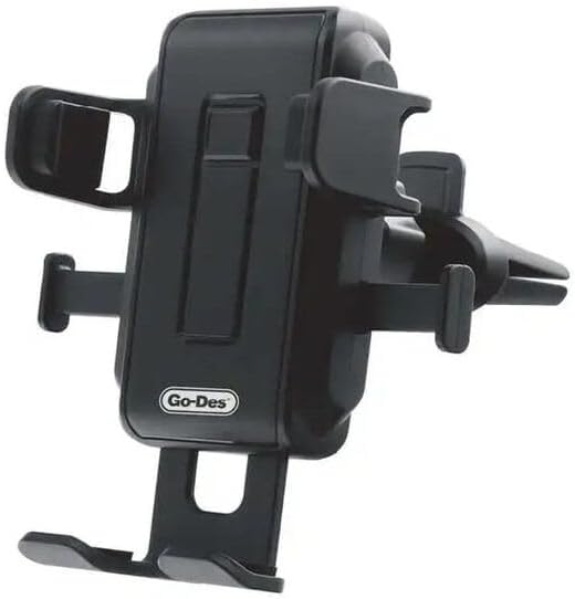 96 Pieces Black Mobile Car Holder - Universal Dashboard & Windshield Mount - 360° Rotatables (Anti-Slip – Adjustable Phone Stand for All Smartphones)