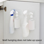 96 Pieces Double Hole Transparent Hooks for Bottles - 6 Pieces
