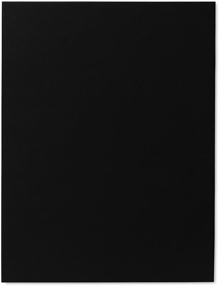 96 Pieces A4 Size Black Chart Papers for Arts and Crafts (School Projects – Office Use – 1 PC)