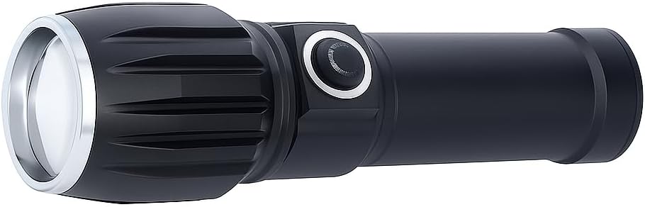 Ultra Bright Flashlight, 5950 Lumens, USB-C Rechargeable, SST40 LED, 21700 Battery, 5000K