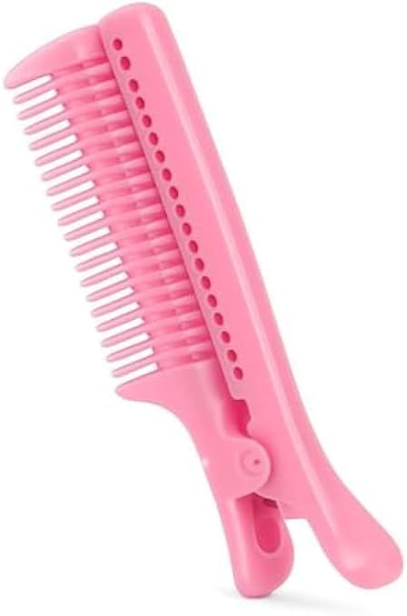 144 Pieces Hair Roller Clips (10.5cm Pink - Self-Grip No-Heat Hair Curler Roller Clip for Styling & Volume – Velcro Hair Sectioning Clip)