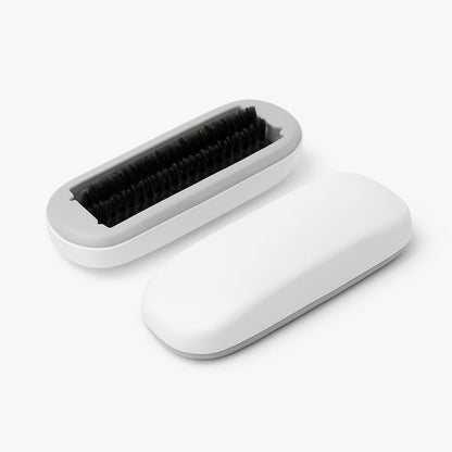 Multi-Functional Cleaning Brush – White & Grey – ABS Material – Ergonomic Compact Design