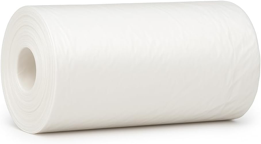 120 Pieces 30 Pack Heavy Duties (10 Gal White Garbage Bags – 54x60 cm – Oxo-Biodegradable – Enviro Care Anti-Bacterial Trash Bags – Eco-Friendly Roll for Easy Disposal)