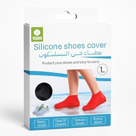 Silicone Shoe Covers Assorted Colors - Waterproof Reusable Overshoes, Non-Slip Shoe Protectors for Rain Mud Travel Outdoor
