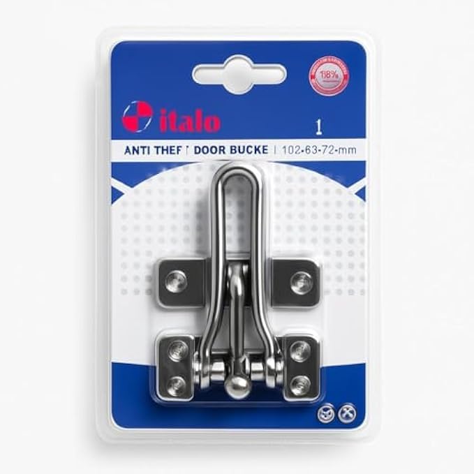 96 Pieces Anti-Theft Door Buckles (1033x63x22mm – Door Security Bar Portable Door Lock – 1 Set)