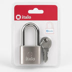 96 Pieces 30mm Brass Padlocks with 2 Keys - Security Padlock Hardened Steel Shackle for Door Gate Locker Cabinet Luggage