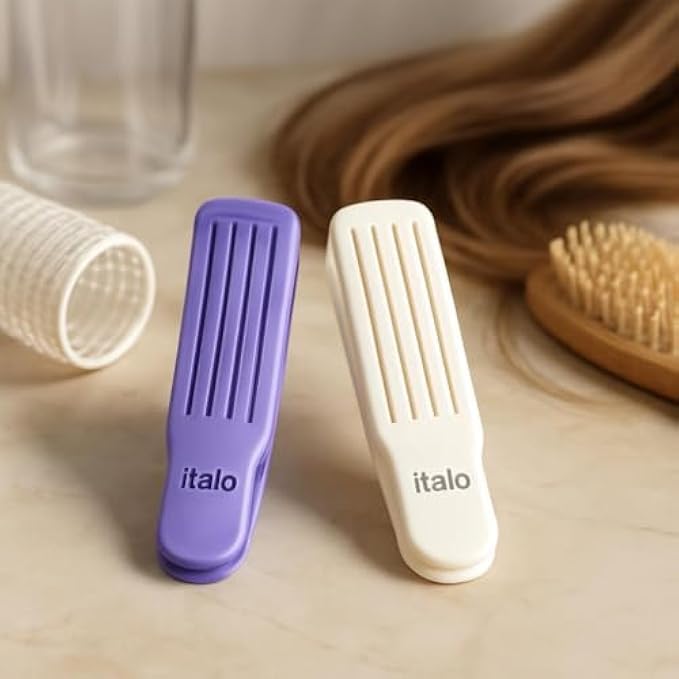120 Pieces Hair Roller Clips (10cm Pack of 2 – Hair Styling Roller Clips for Heatless Curls – Salon Hair Rollers & Hair Accessories)