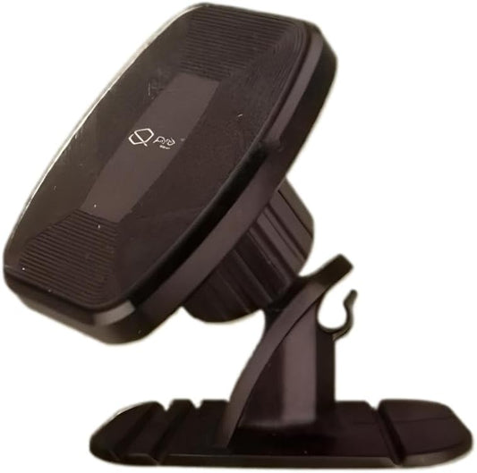 2-in-1 Magnetic Car Phone Holder, 360° Rotation Cell Mount for Dashboard & Windshield