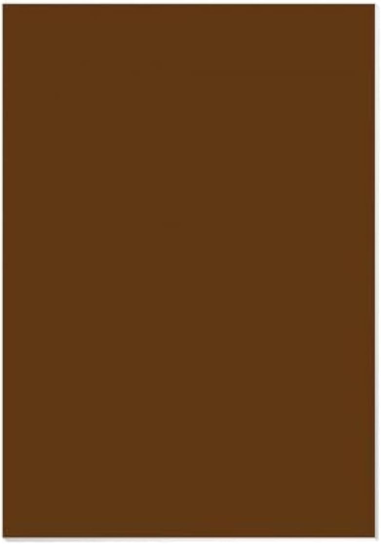 96 Pieces A4 Size Dark Brown Chart Papers for Crafting and Projects